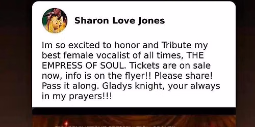 Tribute to The Empress of soul \/Gladys Knight!!