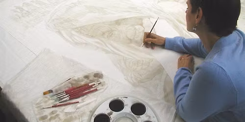 DYE PAINT YOUR IMAGES \/ BRING THEM TO LIFE WITH QUILTING with Hollis Chatelain