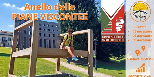 ANELLO DELLE PIANE VISCONTEE in 3 tappe