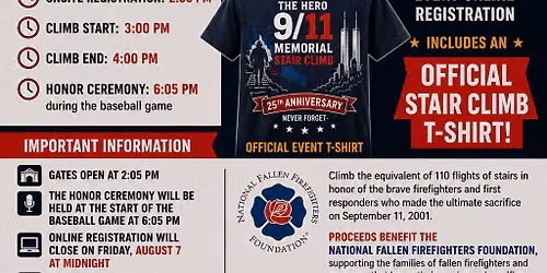 HER0 9\/11 MEMORIAL STAIR CLIMB & WALK