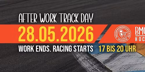 BMC After Work - Track Day | WORK ENDS. RACING STARTS.