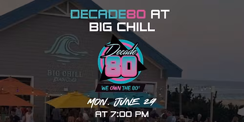 Decade80 at Full Moon Party @Big Chill Beach Club