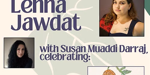 Lenna Jawdat and Susan Muaddi Darraj at the Baltimore Book Festival