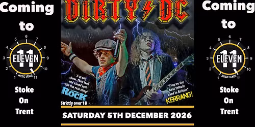 Dirty DC live at Eleven Stoke on trent