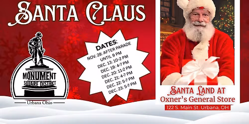 Santa Land at Oxner's