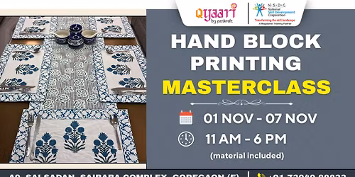 Hand Block Printing Masterclass