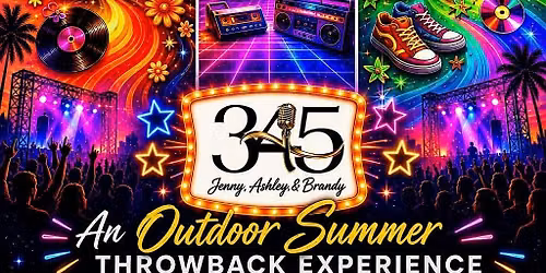 3*4*5 Presents A Night of 70s, 80s, and 90s