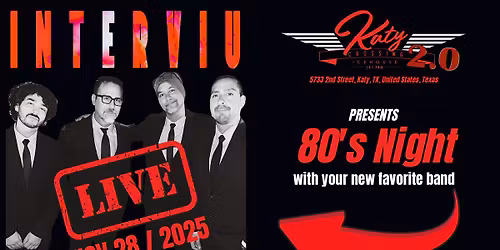80's NIGHT LIVE! with INTERVIU
