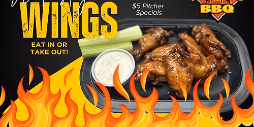BOGO Wing Wednesdays 5-8 PM