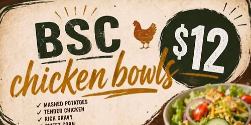 Friday Night Dinner: BSC Chicken Bowls