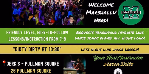 \ud83c\udf89 HUNTINGTON, WV | Thirsty Thursday - Line Dance Edition: