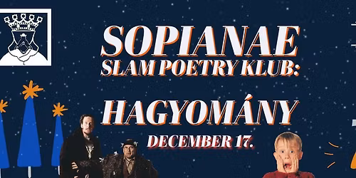 2025 Decemberi Sopianae Slam Poetry Klub