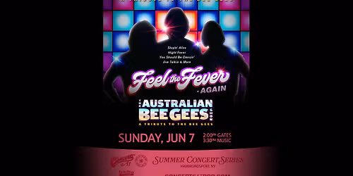 The Australian Bee Gees Show at Concerts at Point of the Bluff