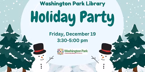 Washington Park Library Holiday Party