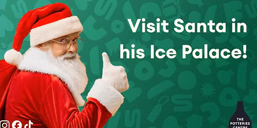 Visit Santa in his Ice Palace!