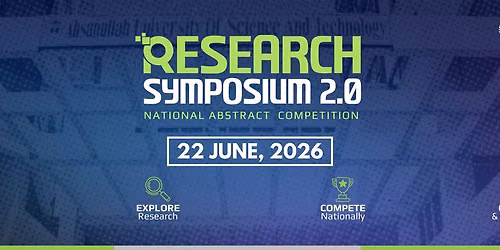 'Research Symposium 2.0'- National Abstract Competition 