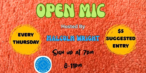 Open Mic @ The Kenosha Creative Space