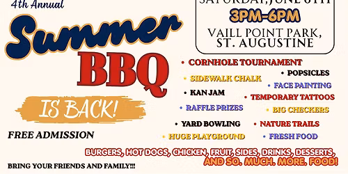 4th Annual Summer BBQ!