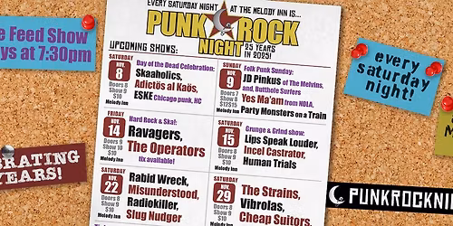 Naptown Hepcats, Dead Heart, Feral Housecats