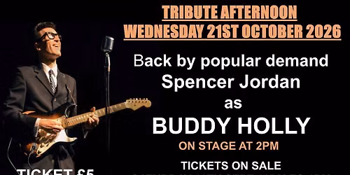 BUDDY HOLLY TRIBUTE