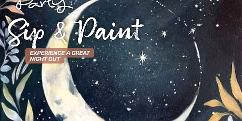 Join Brush Party to paint 'Masquerade Moon' in Twickenham