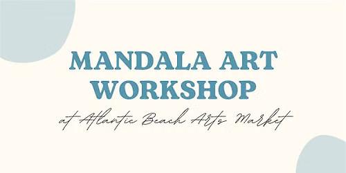 Dot Mandala Art Workshop