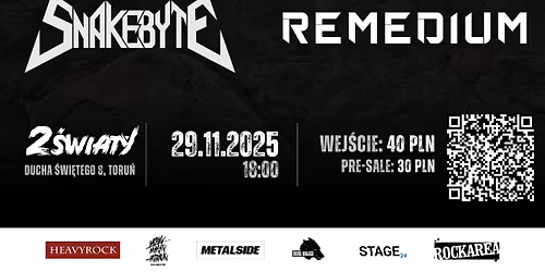 DezinformaTour 2025 (Toru\u0144) - MANTRA + SNAKEBYTE + REMEDIUM