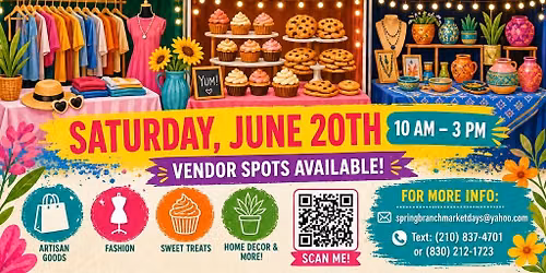 Summer Artisan Market