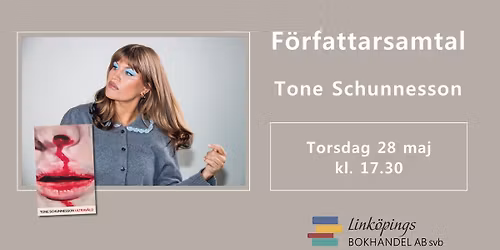 F\u00f6rfattarsamtal med Tone Schunnesson