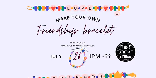 Friendship Bracelet Making Party