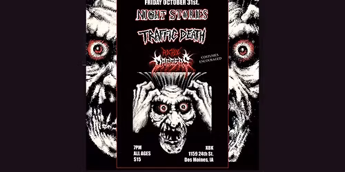 Night Stories w\/ Traffic Death and DJ Richie Daggers