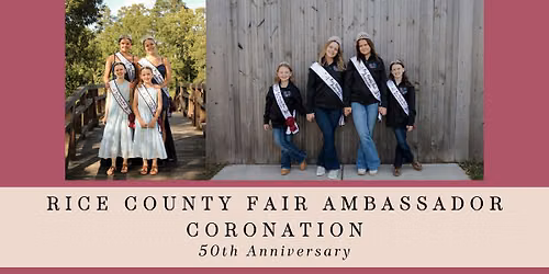 Rice County Fair Ambassador Coronation