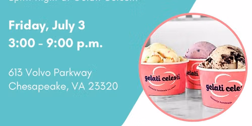 Gelato Spirit Night