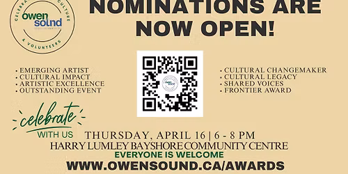 Arts & Culture Awards & Jan Chamberlain Volunteer Awards Ceremony