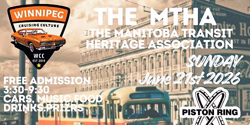 WCC presents The Manitoba Transit Heritage Association