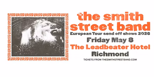 The Smith Street Band at The Leadbeater Hotel, Richmond