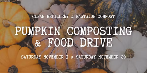 Pumpkin Composting & Food Drive