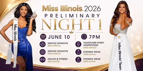 Miss Illinois Preliminary Competition Night 1