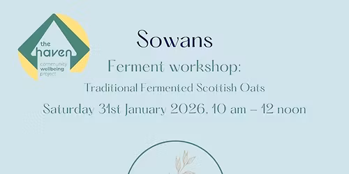 Sowans - Traditional Scottish Fermented Oats Workshop