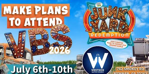 2026 VACATION BIBLE SCHOOL