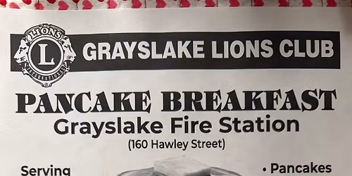 Grayslake Lions Club Annual Pancake Breakfast
