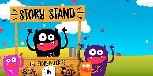 Silly Monster Story Stand at the Big Sky Country Fair