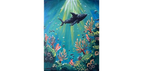 Reef Cruisin' - Paint and Sip in Sacramento | Classpop!\u2122