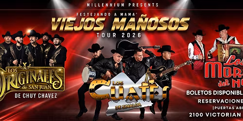 VIEJONES MA\u00d1OSOS TOUR 2026 EN SPARKS 
