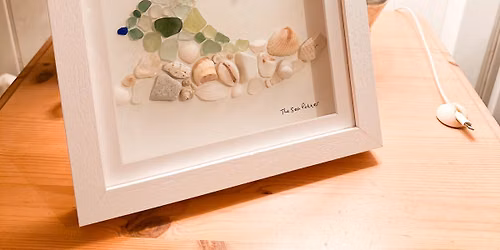 Framed Seaglass Art
