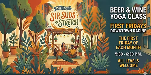 Sip, Suds, & Stretch Yoga