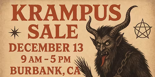 Krampus\/Yule Sale