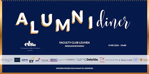 ELSA Leuven Alumni Diner