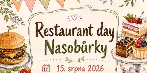 1. ro\u010dn\u00edk Restaurant Day Nasob\u016frky 