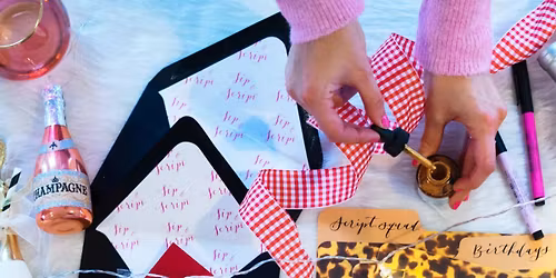 Modern Calligraphy & Ornament Lettering for Beginners at The Gathering Place Studio!